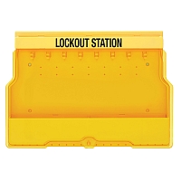 Střední stanice na komponenty LOCKOUT TAGOUT